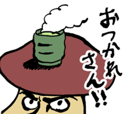 Mushroom brother! sticker #14779212