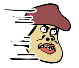 Mushroom brother! sticker #14779221