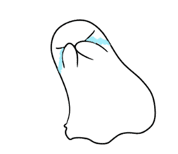 ghost boo~ sticker #14779245