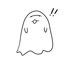 ghost boo~ sticker #14779248