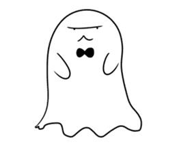 ghost boo~ sticker #14779253