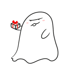 ghost boo~ sticker #14779257