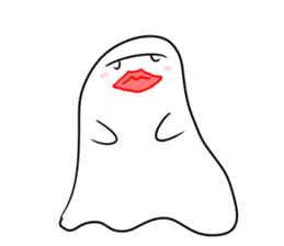 ghost boo~ sticker #14779259