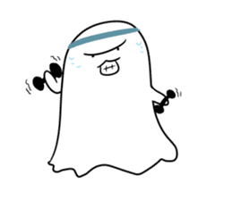 ghost boo~ sticker #14779264