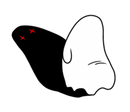 ghost boo~ sticker #14779272