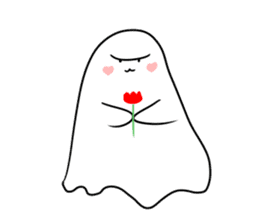 ghost boo~ sticker #14779273