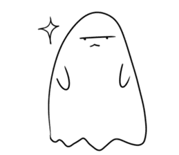 ghost boo~ sticker #14779277