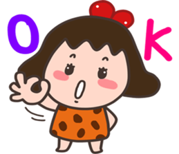 funny human stone sticker #14779988