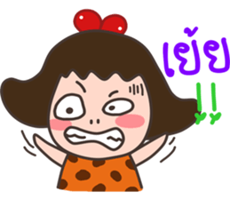 funny human stone sticker #14780014