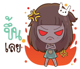 Molly, Gossip until dawn.! sticker #14780129