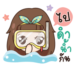 Molly, Cry baby go everywhere. sticker #14780307