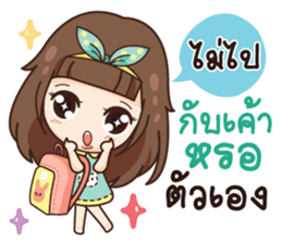 Molly, Cry baby go everywhere. sticker #14780332