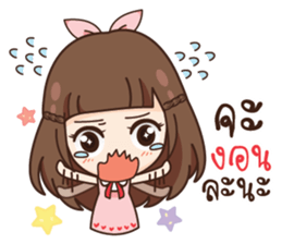 Molly, Cry baby gonna sulk you.! sticker #14780335