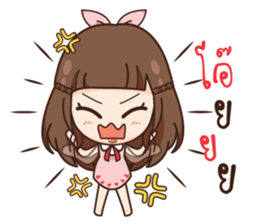 Molly, Cry baby gonna sulk you.! sticker #14780344