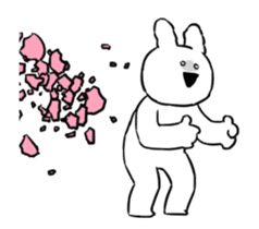 Extremely Rabbit Animated [Valentine] sticker #14780392