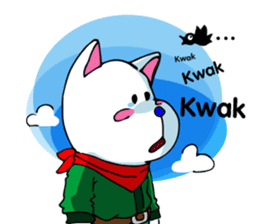 Romantic (?) Couple: The two of us sticker #14780638