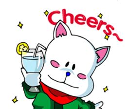 Romantic (?) Couple: The two of us sticker #14780641