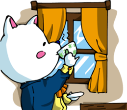 Romantic (?) Couple: The two of us sticker #14780642