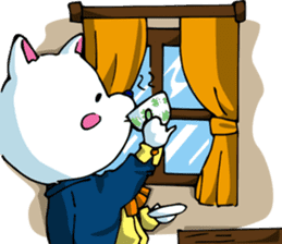 Romantic (?) Couple: The two of us sticker #14780642