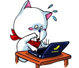 Romantic (?) Couple: The two of us sticker #14780644