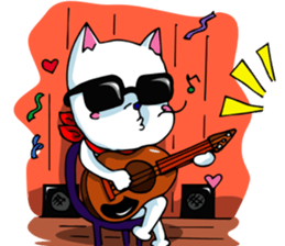 Romantic (?) Couple: The two of us sticker #14780648