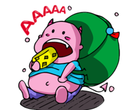 Romantic (?) Couple: The two of us sticker #14780649