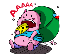 Romantic (?) Couple: The two of us sticker #14780649