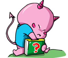 Romantic (?) Couple: The two of us sticker #14780653