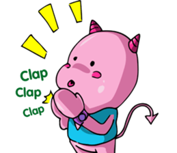 Romantic (?) Couple: The two of us sticker #14780654