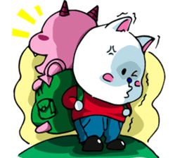 Romantic (?) Couple: The two of us sticker #14780661