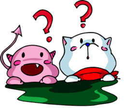 Romantic (?) Couple: The two of us sticker #14780668