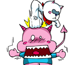 Romantic (?) Couple: The two of us sticker #14780671