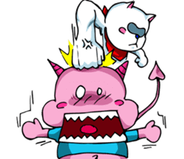 Romantic (?) Couple: The two of us sticker #14780671