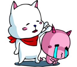 Romantic (?) Couple: The two of us sticker #14780672