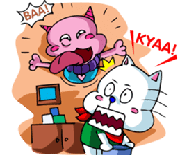 Romantic (?) Couple: The two of us sticker #14780673