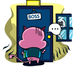 Romantic (?) Couple: The two of us sticker #14780675