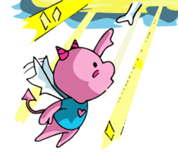 Romantic (?) Couple: The two of us sticker #14780676