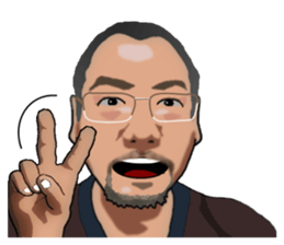 Kaos is very intimate. sticker #14780928