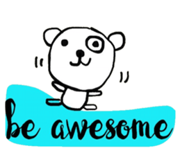 Daily me Daily Bear sticker #14781267