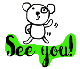 Daily me Daily Bear sticker #14781268