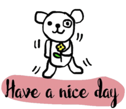 Daily me Daily Bear sticker #14781300