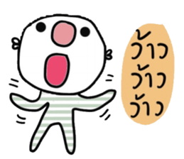 Tim in January. sticker #14781339