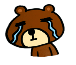 Mystery cute Kuma CHAN sticker #14781726