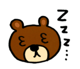 Mystery cute Kuma CHAN sticker #14781732