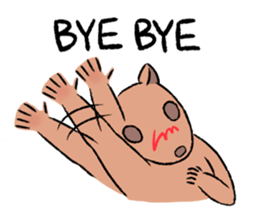 Drunk Squirrel 2 sticker #14782180