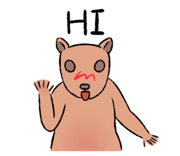 Drunk Squirrel 2 sticker #14782181