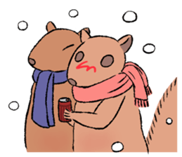 Drunk Squirrel 2 sticker #14782185