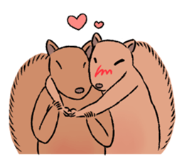 Drunk Squirrel 2 sticker #14782205