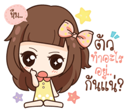 Molly,Pettish Girl. sticker #14782278