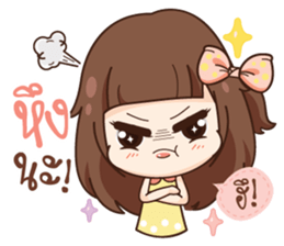 Molly,Pettish Girl. sticker #14782281